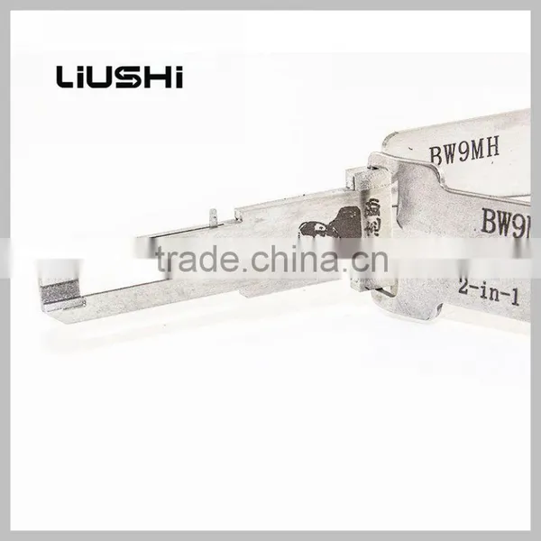 Locksmith Tool BW9MH Car Door Locks Pick 2-in-1 Tool Lishi Decoder Lishi 2 in 1locksmith Tools photo-2