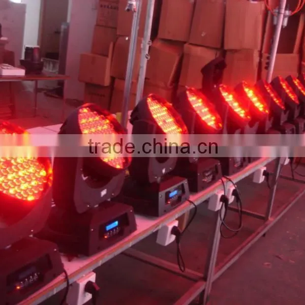 36 10w RGBAW LED Zoom Wash Moving Head/ Night Club Dancing Party Moving Led photo-3