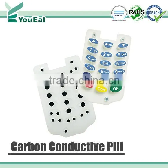 Silk Screen Printing Silicone Keypad for Equipment photo-2