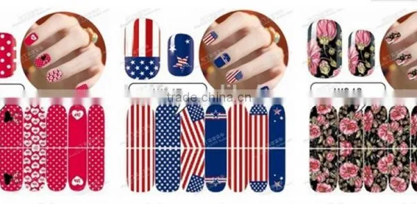Newest Nail Art Transfer Craft Fashion DIY Nail Sticker Tip photo-5