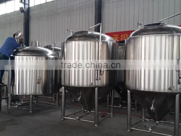 1500l Steam Heating Beer Brewing Equipment Made in China
