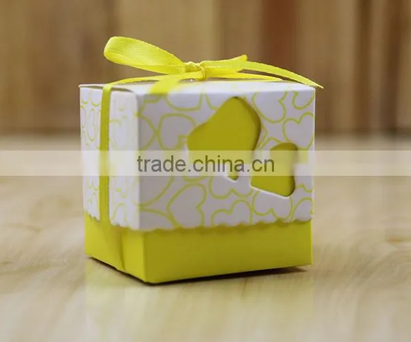 Heart Wedding Box Bomboniere Candy Box Wedding Gift Favour Party Supply photo-4