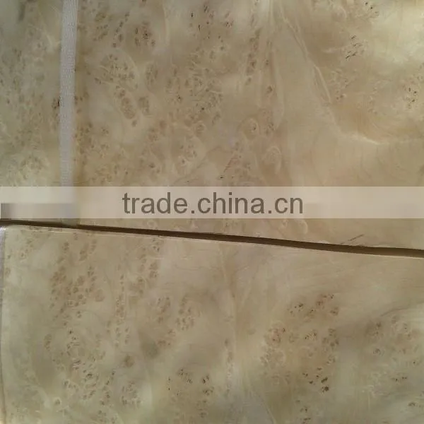 Natural Laurel Burl Wood Veneer for Ourdoor Furniture