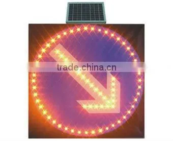 Solar Traffic Right-Turning Sign photo-2