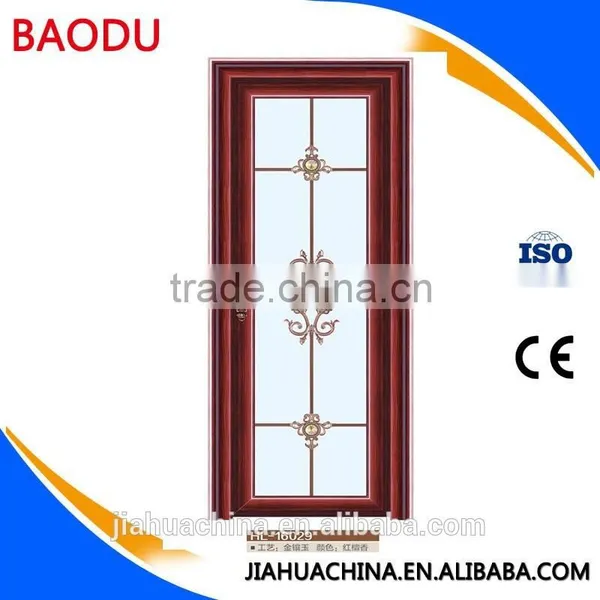 Folding Standard Sliding Glass Door Size Tempered Glass Office Door photo-6