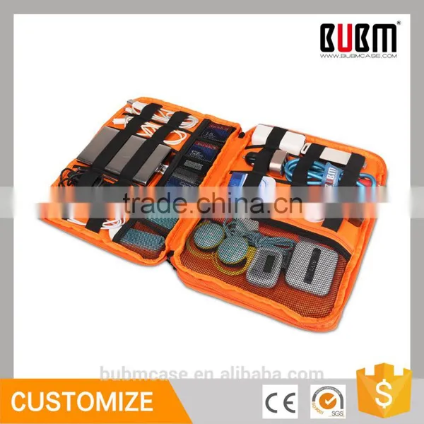 BUBM Storage Bag for Cables Bubm Large Cables Organizer Bag Digital Devices Organizer photo-2
