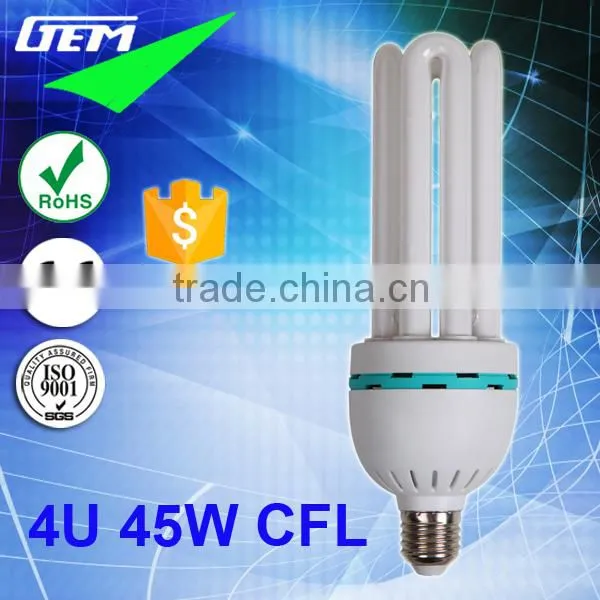 Energy Saving Bulb T5 14.5MM Spiral/4U 45W CFL Tube With 2700-6500K
