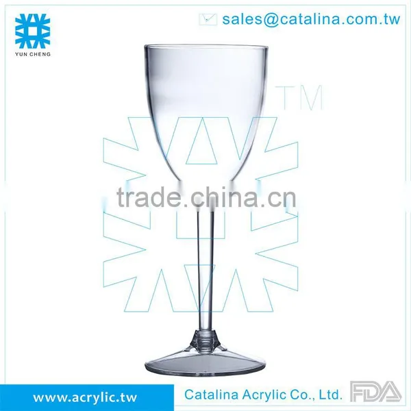 Acrylic Clear 336ML Transparent Barware Plastic Beverage Wine Glass photo-3