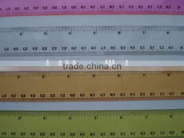 Custom 12' 30cm Plastic Ruler photo-5