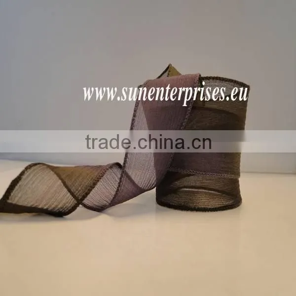 Silk Chiffon Tapers - CHOCOLAT TOZZLE