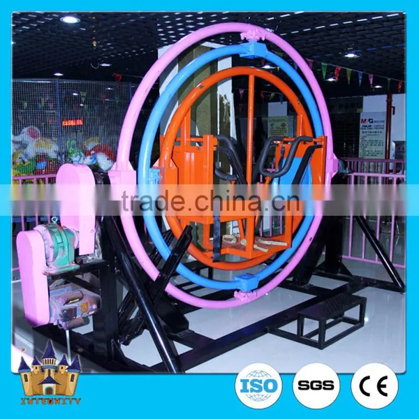 2/4/6 Seats Theme Park Human Gyroscope Rides 3D Space Ring for Sale photo-6