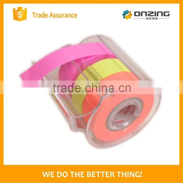Roll Sticky Back Notepad Paper Tape With Dispenser photo-5