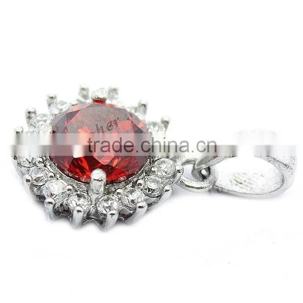 CZ Diamond Large Stone Pendant Wholesale Designer Pendant photo-2