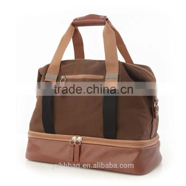 Customized Leather Yoga Bag Yoga Mat CarrierTote Bag for Weekend (YX-Z112) photo-5