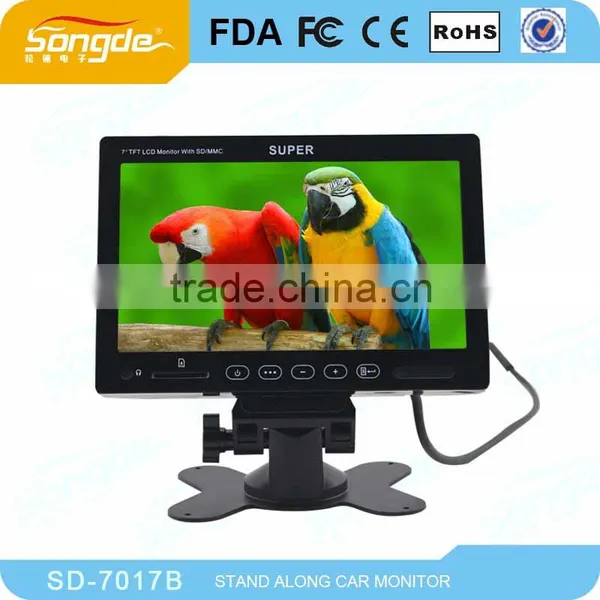 7 Inch LCD Car Digital Screen Stand Alone