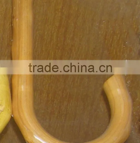 Umbrella Accessories Umbrella Curve Handle Wooden Handle HW-009