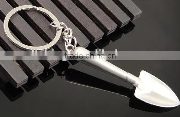 Wholesale Shovel Metal Key Chains/ Hammer Key Chains/hardware Tools Metal Key Chains on Sale photo-2
