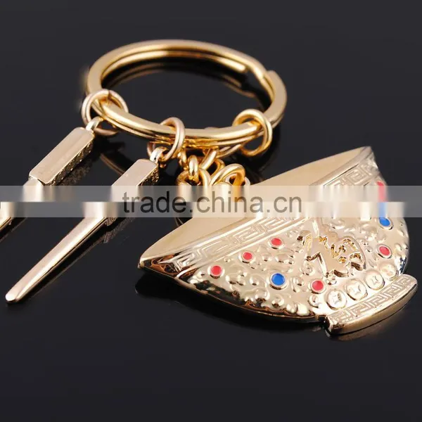 Promotional Ring Key Chains/Best Sell Metal Diamond Ring Key Rings photo-2