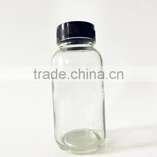 150ml Mini White Glass Packaging Empty Bottle With Twist Lid photo-2