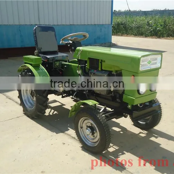 15p Mini Four Wheel Tractor With Tiller photo-3