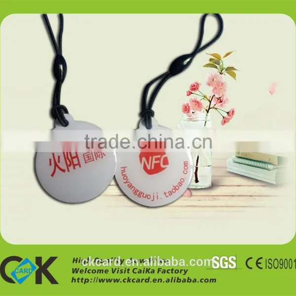QR Barcode!Printing Eco-friendly Key Epoxy Tag From Gold Suppler photo-3