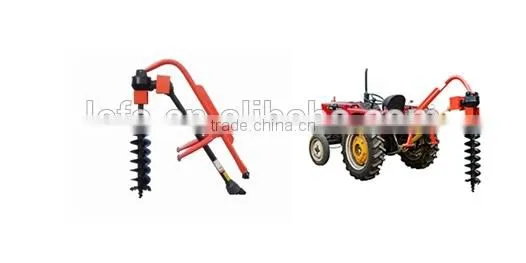3 Point PTO Tractor Hitch Manual Post Hole Diggers photo-2