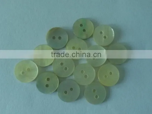 Natural Chinese 2 Holes Agoya Shell Buttons photo-3