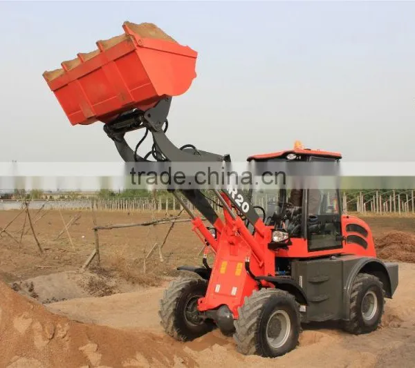 Qingdao EVERUN ER20 Front Loader With Pallet Forks and Quick Hitch for Sale photo-6