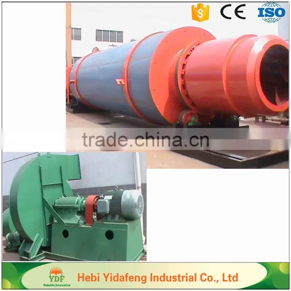 Single Drum Rotary Dryer For Bits of Wood photo-2