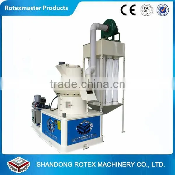 ROTEX Efficient 90kw Sawdust Rubber Wood Pellet Machine With Automatic Lubrication photo-3