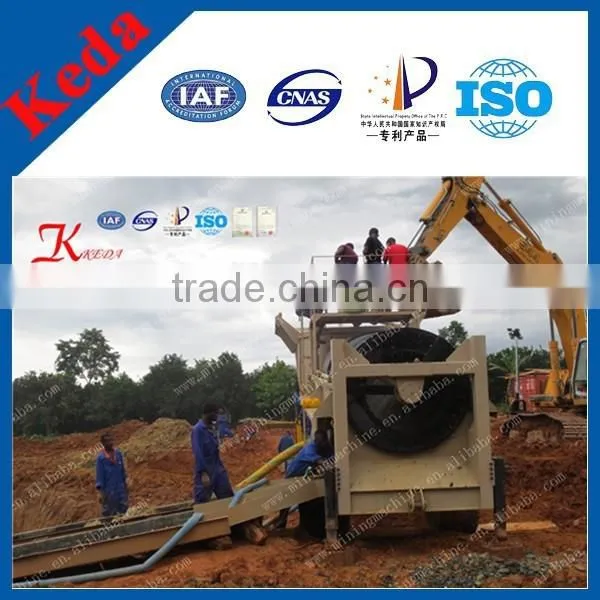High Capacity Trommel Scrubber Machine, Gold Refining Equipment, Gold Wash Plant With Patent photo-5