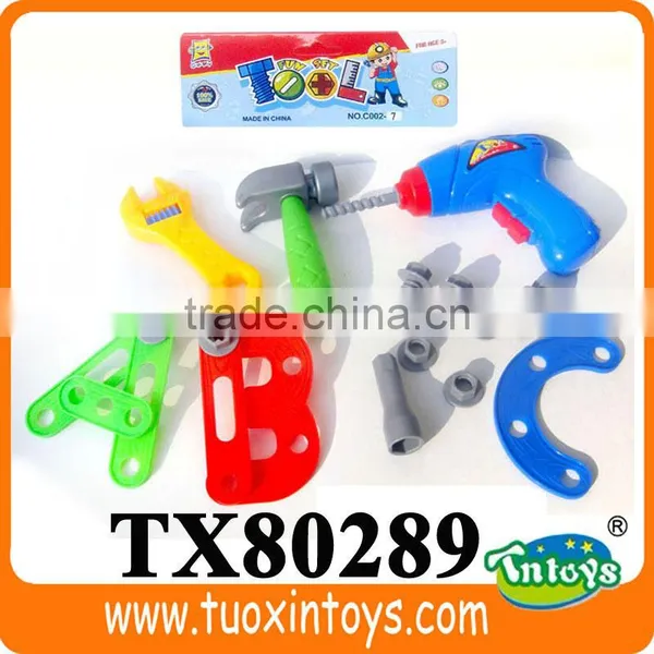 Plastic Cheap Toy Tool for Kids, Toy Mechanic Tool Box Set, Bricolage Tool Toy photo-6