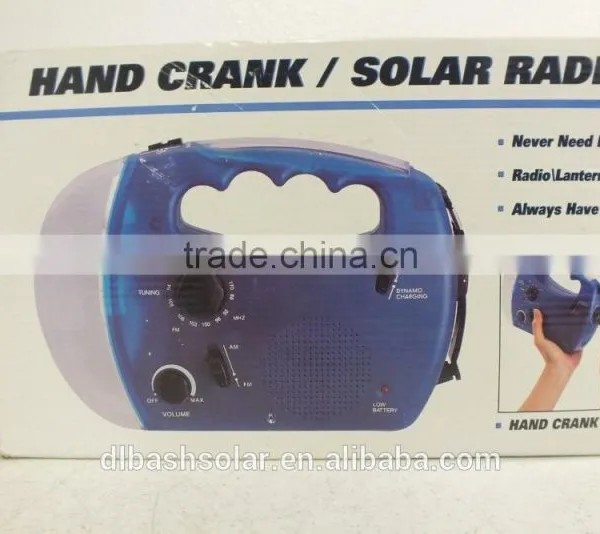 Cheap Protable Am/fm Bands Portable Radio With Torch Solar Smart Radio Solar photo-3