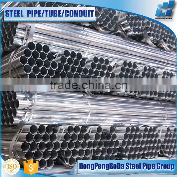Professional Manufacturer Q195 Erw Pre Galvanized Round Tubes photo-4