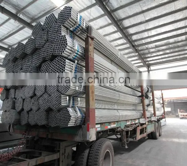 BS 1387-Hot Dipped Galvanized Steel Pipe -Threaded, Coulping, PVC Cap photo-4
