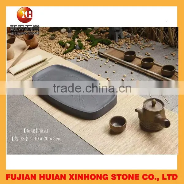 Chinese Natural Granite Tea Tray photo-2
