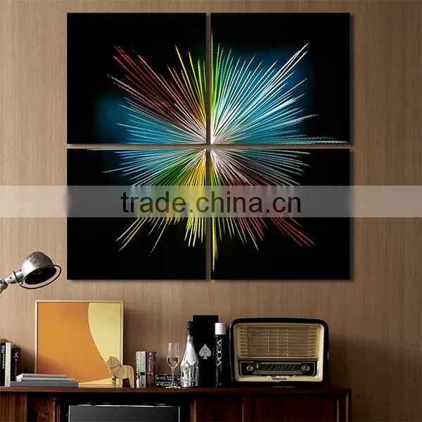 Creative Wall Decor Metal Painting Hand Printed Aluminum Art photo-2