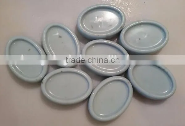 15 Cavity Oval Shaped Silicone Handmade Flexible Cake Soap Mold photo-5