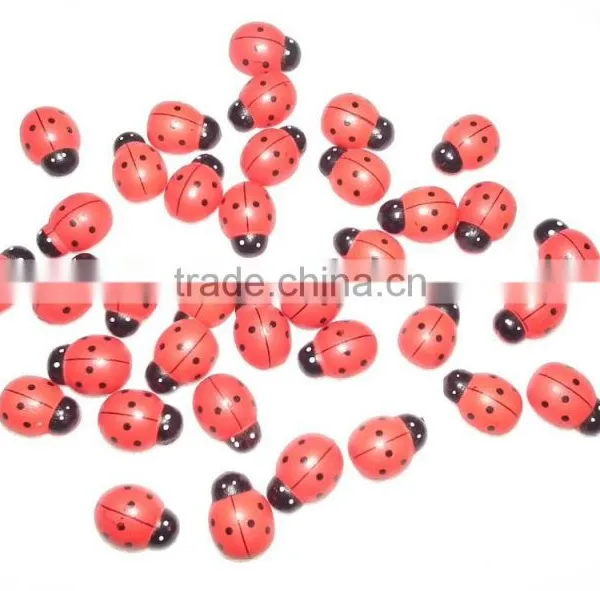 Wooden Ladybird/Ladybug Stick On photo-5