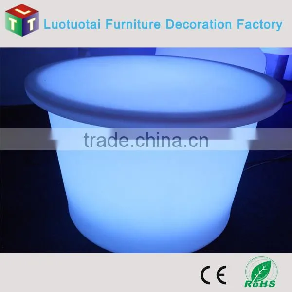 Round Led Bar Table for Cafeshop /garden/home/hotel/restaurant 16 Color Change photo-2
