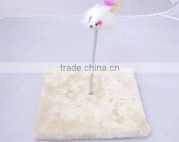 Cat Interactive Moving Spring Mouse Mice Kitten Training Scratch Pet Toy photo-4