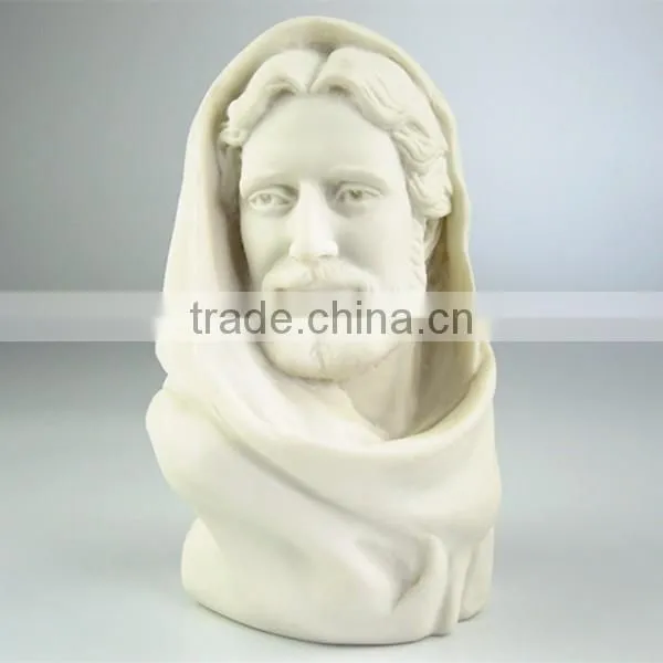 Cultured Marble 7.5"Jesus Christ Bust photo-2