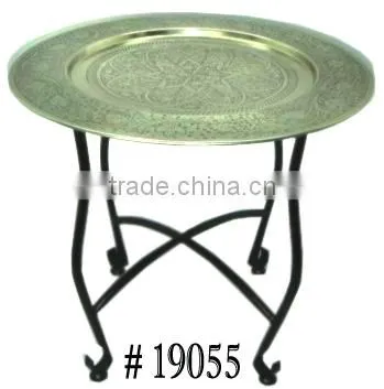 Round Embossed Coffee Table photo-5