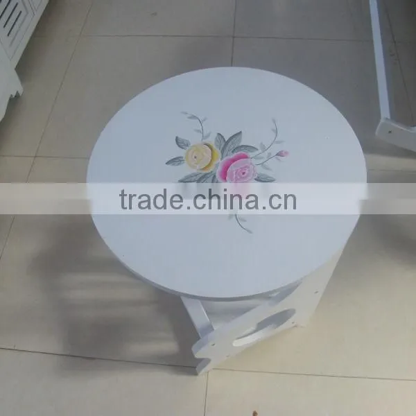 Modern Round Table With Folding Leg/coffee Table/ Leisure Table photo-6