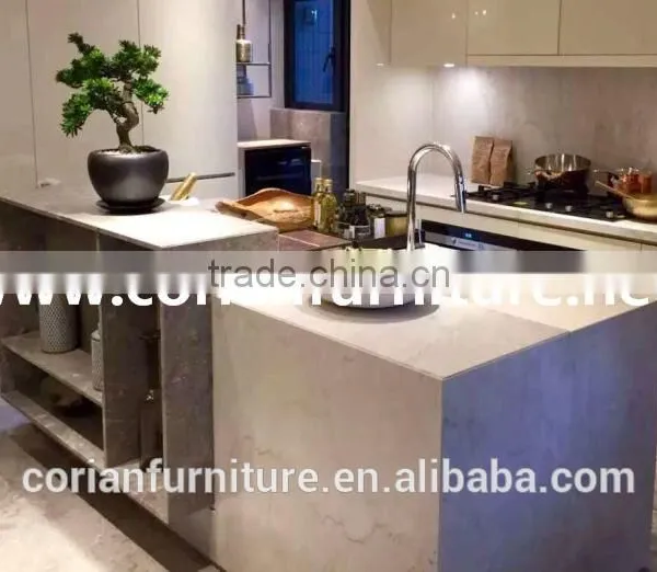 Top Quality Kitchen Counter 100% Blendly Acrylic Solid Surface Counter Top