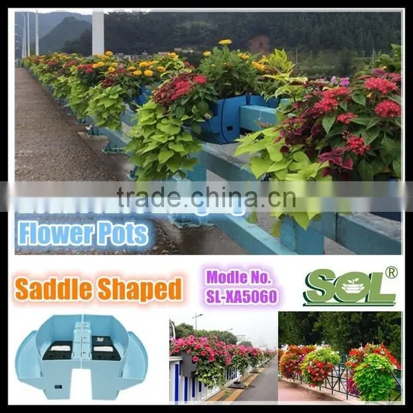 Hanging Fence Planters Franch Garden Planter / Hanging Planters SL-XA5060 photo-3