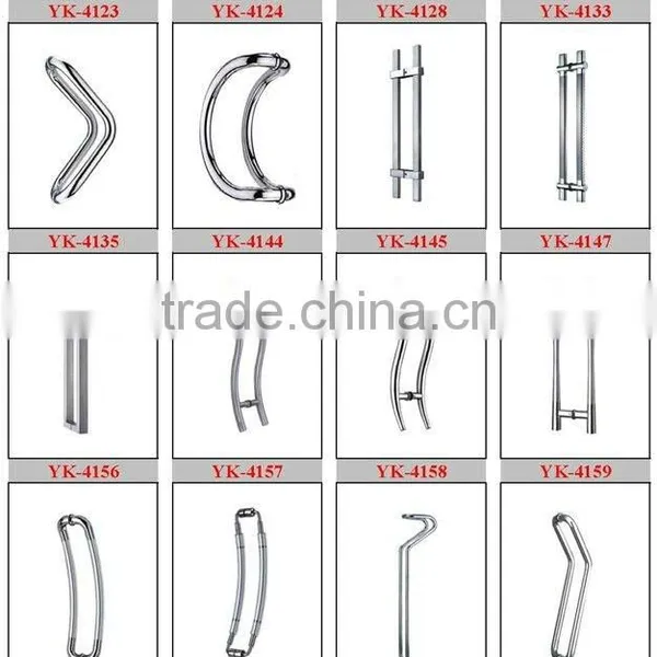 Best Selling Polished Stainless Steel Door Handle/Door Pull Handle For Glass Door photo-6