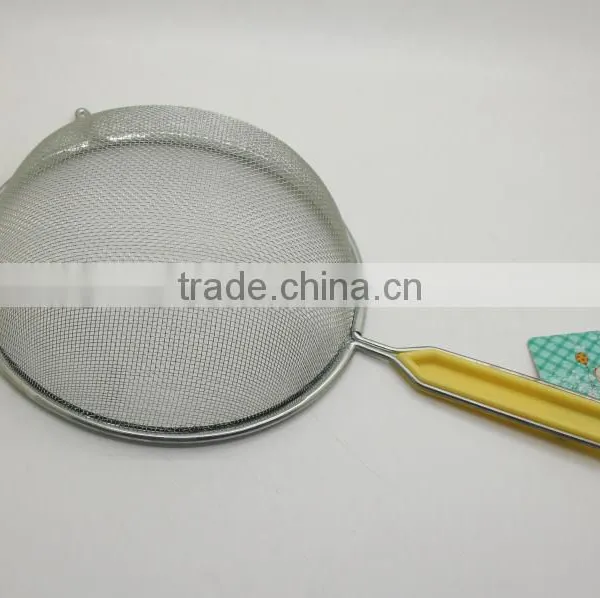 Kitchen Accessories Stainless Steel Cooking Splatter Screen With Plastic Handle for Splatter Cuard Fits photo-5