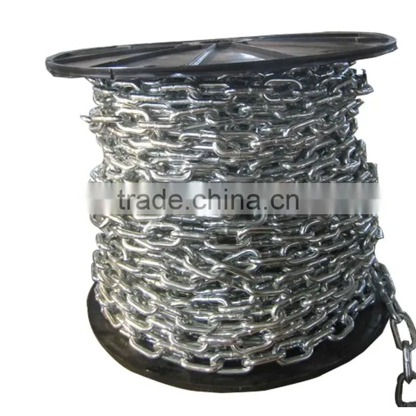 Zinc Plated Medium Mild Steel G30 Link Chain photo-3