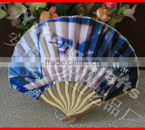 Promotional Film Advertising Bamboo Fan photo-2